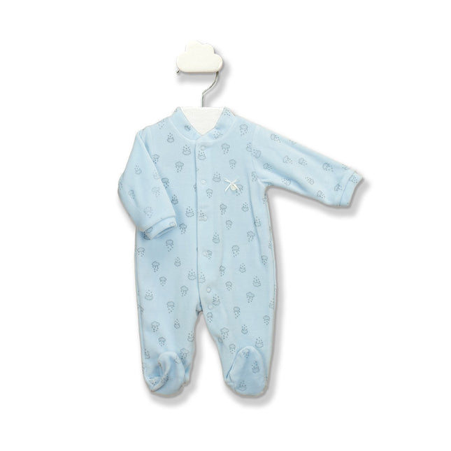 pelele recien nacido azul celeste