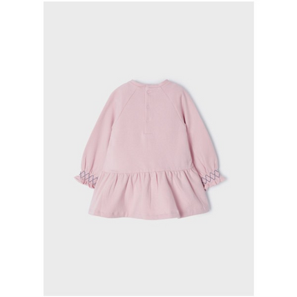 vestido bebe mayoral algodon rosa