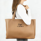 Customizable Leatherette Shopper Bag: PROFESSIONAL + NAME