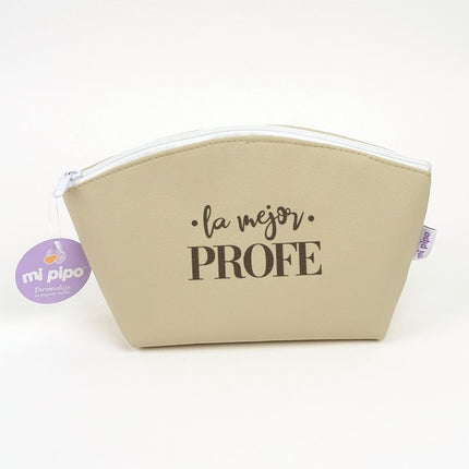 Pack Customizable Leatherette Bag + Toiletry Bag: The best TEACHER + NAME