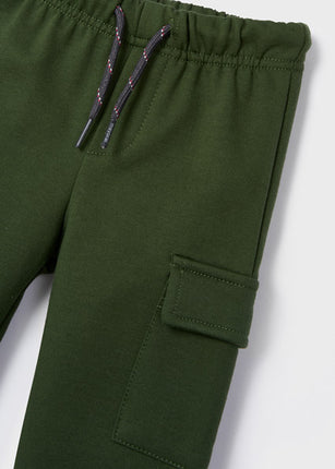 pantalon ajustable para bebe verde mayoral