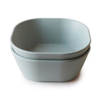 Pack of Two Square Bowls in Sage Green or Mint