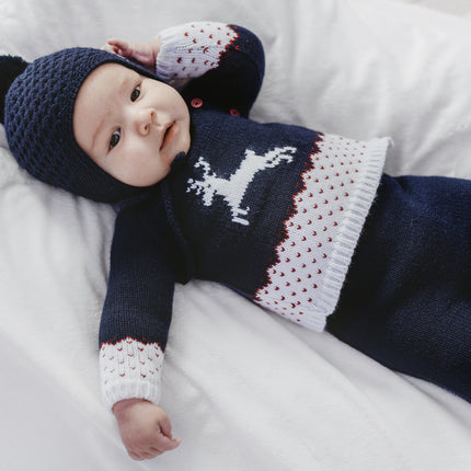 Christmas Reindeer Sweater Set for Baby - Paz Rodríguez